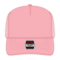 OTTO 39-167 ’OTTO Comfy Fit’ 5 Panel High Crown Mesh Back Trucker Cap - Pink - Pink / 7 3/8’’ - 7 5/8’’