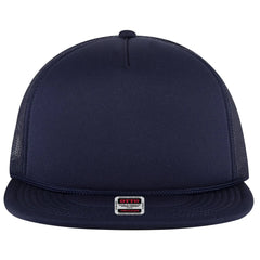 OTTO 39950-1 5 Panel Pro Style Mesh Back Trucker Cap - Navy - Navy / 7 3/8’’ - 7 5/8’’