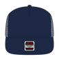 OTTO 39950-1 5 Panel Pro Style Mesh Back Trucker Cap - Navy - Navy / 7 3/8’’ - 7 5/8’’