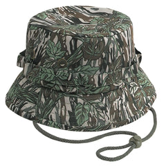 OTTO 43-045 Camouflage Bucket Hat - Gry/Dk.Grn - Gry/Dk.Grn / M