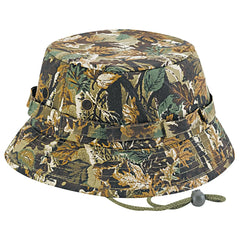 OTTO 43-045 Camouflage Bucket Hat - Lt.Lod/Brn/Kly - Lt.Lod/Brn/Kly / M