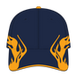 OTTO 58-755 6 Panel Low Profile Baseball Cap - Nvy/Gld/Gld - Nvy/Gld/Gld / 6 1/2’’ - 7 5/8’’