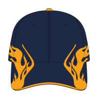 OTTO 58-755 6 Panel Low Profile Baseball Cap - Nvy/Gld/Gld - Nvy/Gld/Gld / 6 1/2’’ - 7 5/8’’