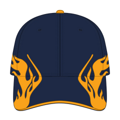 OTTO 58-755 6 Panel Low Profile Baseball Cap - Nvy/Gld/Gld - Nvy/Gld/Gld / 6 1/2’’ - 7 5/8’’