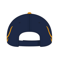 OTTO 58-755 6 Panel Low Profile Baseball Cap - Nvy/Gld/Gld - Nvy/Gld/Gld / 6 1/2’’ - 7 5/8’’