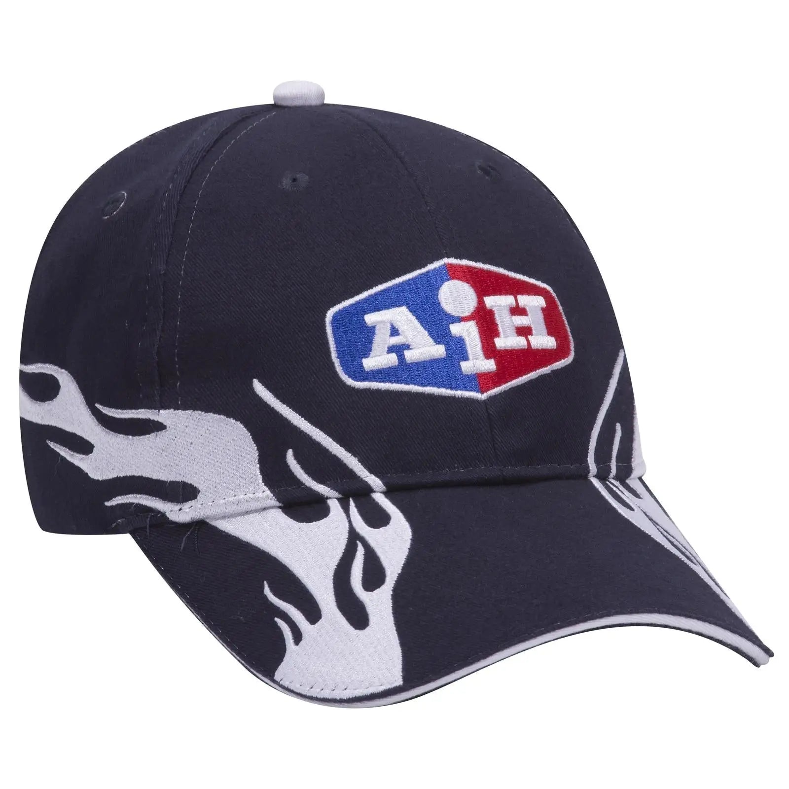 OTTO 58-755 6 Panel Low Profile Baseball Cap - Nvy/Wht/Wht - Nvy/Wht/Wht / 6 1/2’’ - 7 5/8’’