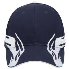 OTTO 58-755 6 Panel Low Profile Baseball Cap - Nvy/Wht/Wht - Nvy/Wht/Wht / 6 1/2’’ - 7 5/8’’