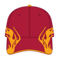 OTTO 58-755 6 Panel Low Profile Baseball Cap - Red/Gld/Gld - Red/Gld/Gld / 6 1/2’’ - 7 5/8’’