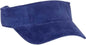 OTTO 60 446 Superior 100% Cotton Terry Cloth Pro Stitch Sun Visors Royal Royal / One Size Fits Most