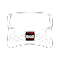 OTTO 60-662 Sun Visor - White - White / 6 1/2’’ - 7 5/8’’