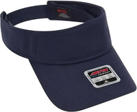 OTTO 60-973 Cool Comfort Polyester Cool Mesh Sun Visors - Navy - Navy / One Size Fits Most