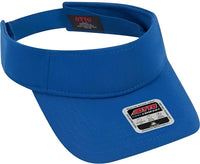 OTTO 60-973 Cool Comfort Polyester Cool Mesh Sun Visors - Royal - Royal / One Size Fits Most