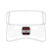 OTTO 60-973 Sun Visor - White - White / 6 1/2’’ - 7 5/8’’