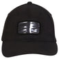 OTTO 61-310 Young Adult 6 Panel Low Profile Baseball Cap - Black - Black / 6’’ - 7 1/8’’