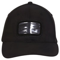 OTTO 61-310 Young Adult 6 Panel Low Profile Baseball Cap - Black - Black / 6’’ - 7 1/8’’