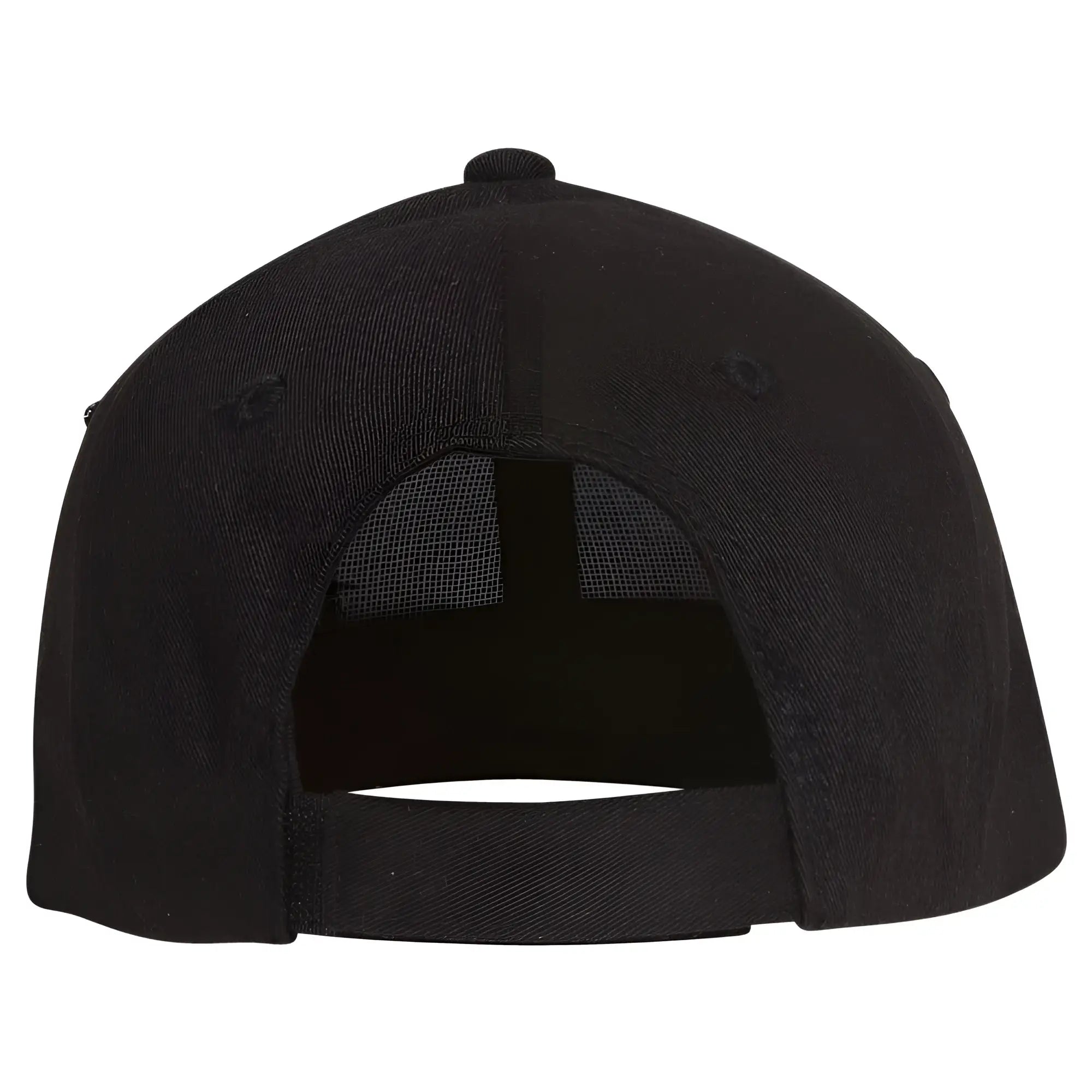 OTTO 61-310 Young Adult 6 Panel Low Profile Baseball Cap - Black - Black / 6’’ - 7 1/8’’