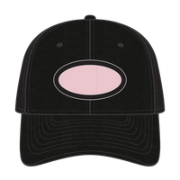 OTTO 62-317 6 Panel Low Profile Baseball Cap - Black - Black / 6 1/2’’ - 7 5/8’’