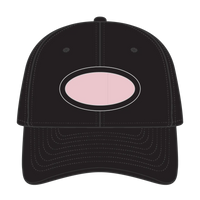 OTTO 62-321 Young Adult 6 Panel Low Profile Baseball Cap - Black - Black / 6’’ - 7 1/8’’