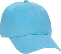 OTTO 64 1290 Youth 6 Panel Low Profile Dad Hat Aqua Aqua / Youth