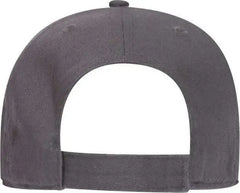 OTTO 64-1290 Youth 6 Panel Low Profile Dad Hat - Charcoal Gray - Dark Gray / Youth