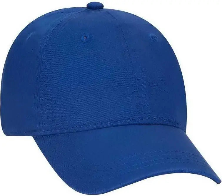 OTTO 64-1290 Youth 6 Panel Low Profile Dad Hat - Royal - Royal / Youth