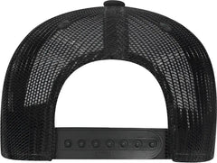 OTTO 65-1291 Youth 6 Panel Low Profile Baseball Cap - Black - Black / Youth