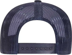 OTTO 65 1291 Youth 6 Panel Low Profile Baseball Cap Navy Navy / Youth