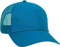 OTTO 65 1291 Youth 6 Panel Low Profile Baseball Cap Royal Royal / Youth