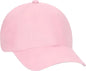 OTTO 65-758 Youth Brushed Cotton Twill Low Profile Pro Style Cap - Pink - Pink / Youth