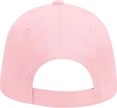 OTTO 65-758 Youth Brushed Cotton Twill Low Profile Pro Style Cap - Pink - Pink / Youth