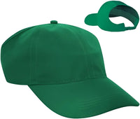 OTTO 69-291 Brushed Cotton Twill Ponytail Low Profile Pro Style Soft Crown Cap - Dark Green - Forest / S/M