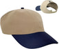 OTTO 69-291 Brushed Cotton Twill Ponytail Low Profile Pro Style Soft Crown Cap - Dark Green Khaki - Forest Khaki / S/M