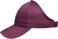 OTTO 69 291 Brushed Cotton Twill Ponytail Low Profile Pro Style Soft Crown Cap Maroon Maroon / S/M