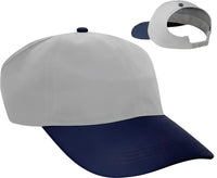 OTTO 69-291 Brushed Cotton Twill Ponytail Low Profile Pro Style Soft Crown Cap - Navy Gray - Navy Gray / S/M