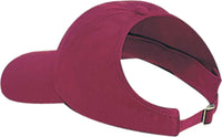OTTO 69-358 4 Panel Ponytail Cap - Burgandy Maroon - Maroon / One Size Fits Most