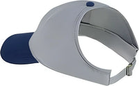 OTTO 69-359 4 Panel Ponytail Cap - Navy Gray - Navy Gray / One Size Fits Most