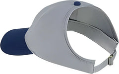 OTTO 69-359 4 Panel Ponytail Cap - Navy Gray - Navy Gray / One Size Fits Most