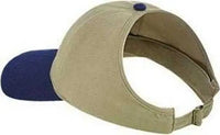 OTTO 69-359 4 Panel Ponytail Cap - Navy Khaki - Navy Khaki / One Size Fits Most