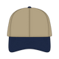 OTTO 69-359 4 Panel Ponytail Cap - Nvy/Kha - Nvy/Kha / 6 1/2’’ - 7 5/8’’