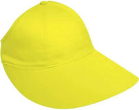 OTTO 69-600 4 Panel Ponytail Extra Large Visor Cap - Neon Yellow - Yellow / One Size Fits Most