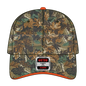 OTTO 71-602 Camouflage 6 Panel Low Profile Baseball Cap - Lt.Lod/Brn/Kly - Lt.Lod/Brn/Kly / 6 1/2’’ - 7 5/8’’