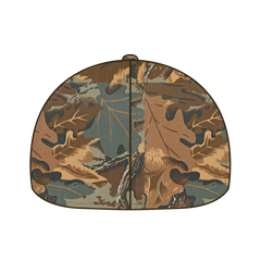 OTTO 77-379 ’OTTO Flex’ Fitted Camouflage 6 Panel Low Profile Baseball Cap - Kha/Brn/Lt.Ol.Grn - Kha/Brn/Lt.Ol.Grn