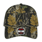 OTTO 78-353 Camouflage 6 Panel Low Profile Baseball Cap - Blk/Dk.Kha/Ch.Gry - Blk/Dk.Kha/Ch.Gry / 6 1/2’’ - 7 5/8’’