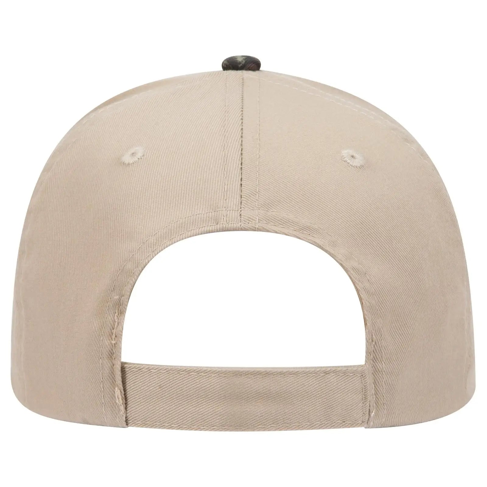 OTTO 78-353 Camouflage 6 Panel Low Profile Baseball Cap - Lt.Lod/Brn/Kly/Kha - Lt.Lod/Brn/Kly/Kha / 6 1/2’’ - 7 5/8’’