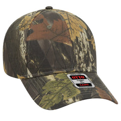 OTTO 78-353 Camouflage 6 Panel Low Profile Baseball Cap - Blk/Dk.Kha/Ch.Gry - Blk/Dk.Kha/Ch.Gry / 6 1/2’’ - 7 5/8’’