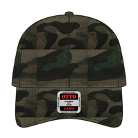 OTTO 78-353 Camouflage 6 Panel Low Profile Baseball Cap - Camo 004 - Camo 004 / 6 1/2’’ - 7 5/8’’