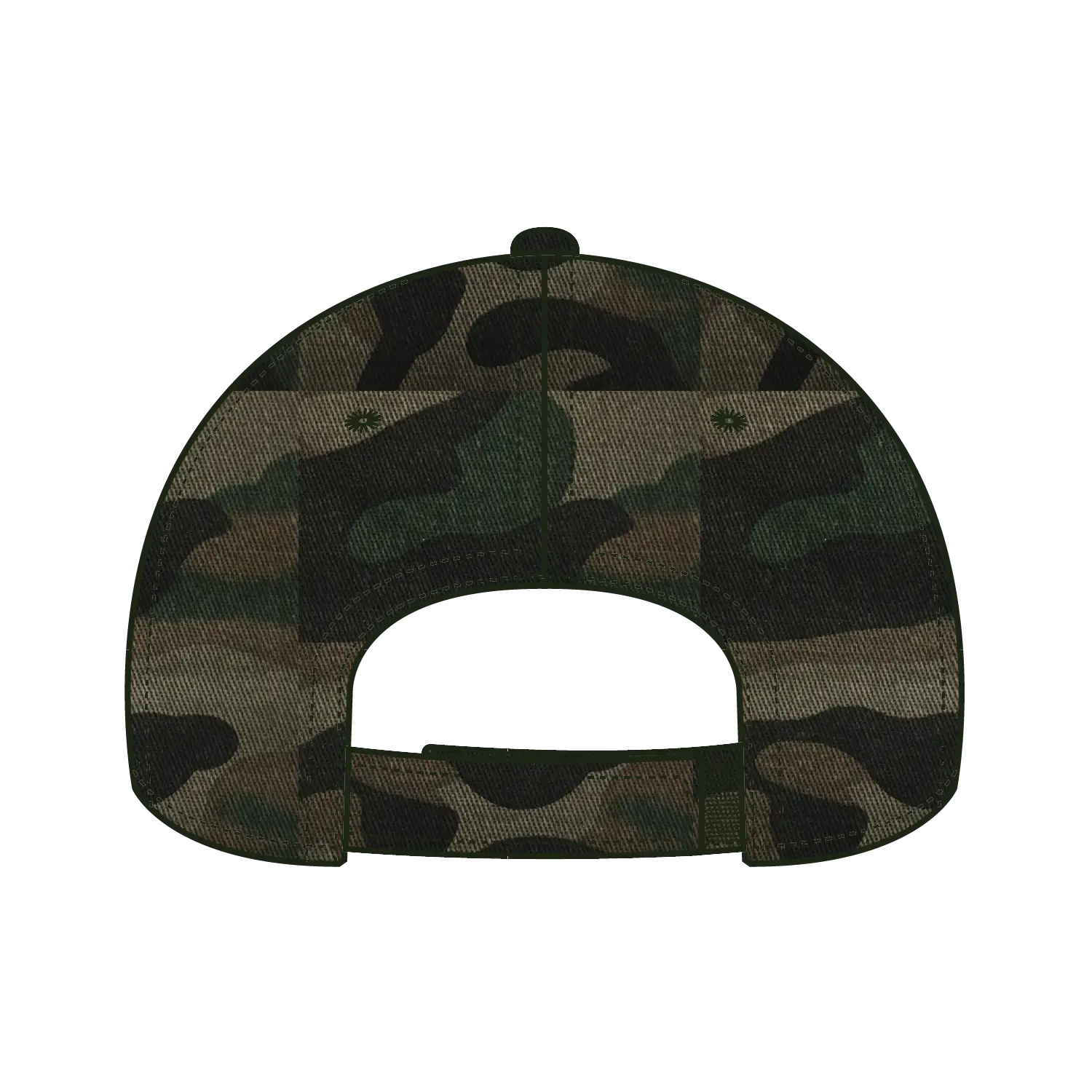 OTTO 78-353 Camouflage 6 Panel Low Profile Baseball Cap - Camo 004 - Camo 004 / 6 1/2’’ - 7 5/8’’
