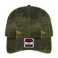 OTTO 78-353 Camouflage 6 Panel Low Profile Baseball Cap - Camo 008 - Camo 008 / 6 1/2’’ - 7 5/8’’