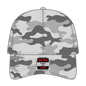 OTTO 78-353 Camouflage 6 Panel Low Profile Baseball Cap - St Gry/Gry - St Gry/Gry / 6 1/2’’ - 7 5/8’’