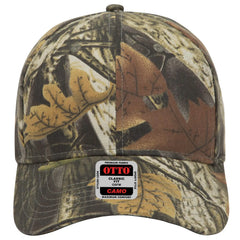 OTTO 78-835 Camouflage 6 Panel Low Profile Baseball Cap - Blk/Dk.Kha/Ch.Gry - Blk/Dk.Kha/Ch.Gry / 6 1/2’’ - 7 5/8’’
